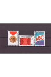 1978 Atatürk'ün Eserleri ve Devrimleri Mnh Lüks Tam Seri Pul    ----TC508-510