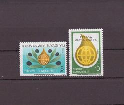 1979 II.Dünya Zeytinyağı Yılı Mnh Lüks Tam Seri Pul    ----TC525