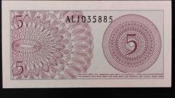 1964 YILI ENDONEZYA 5 SEN  HİÇ KULLANILMAMIŞTIR.