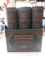 Osmanlı Devrinde Son Sadrıazamlar [Sadrazamlar] 3 Cilt Takım Kutulu