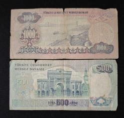 6. Emisyon Tam Set Haliyle, ÇT, ÇÇT SET (7 Adet Banknot)