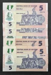 Nijerya 5 Naira 1 Adet Polimer Çil 2019