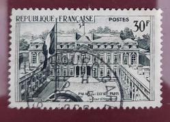 Efemera - Fransa Elize Sarayı - damgalı - kitantik - kitaLog