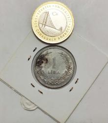 1948 Yılı Gümüş 1 Lira.