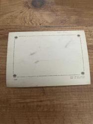 Seni seviyorum yazılı aydın a.ş. kartpostalı 16x11 ebatında