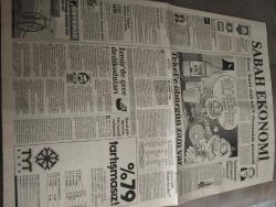 SABAH EKONOMİ GAZETESİ  - 7 Haziran 1992 - tyt bank-gösterge- 11 trilyon lira nereye gitti Mükerrem Bey-adil Korkut- muhammet Reis- şelale Kadak- borsa-döviz kısa çizgiyi coca-cola- tansu Çiller- para durumu-koç Holding- yatırımcının haftalık rehberi- dolar- Temsa- betül Demirtaş- nubar Çolak-halkbank-set betoya-çukurova- Dünya Ekonomi basınında-yatırım fonları- yavuz Semerci- hem ithal malı hem de servisi yok-nebahat çizmen-meral tamer-tüketici gözüyle- üreticiye teşekkür-cüneyt göğüs-levent tamtekin- güneri kristal- Nuri vardar-yüksek Uğur- murat Aygün- bayram başaran-sana verdiğim-nedim özkan-emlak Bankası