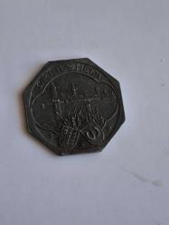 Almanya (acil durum parası) 50 pfennig, 1918 Crailsheim Şehri Nadir Paralardandır.