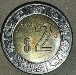 MEKSİKA 2024  2 PESO