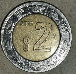 MEKSİKA 2017  2 PESO