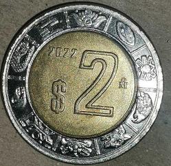 MEKSİKA 2022    2 PESO