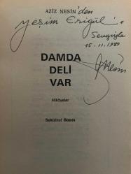 Damda Deli Var - İmzalı - İthaflı