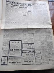 Cumhuriyet Gazetesi - 20 Şubat 1964 - İsmet İnönü Dün TBMM'de Bir Konuşma Yaptı - Sıkıyönetim Ankara Ve İstanbul İllerinde Dün İki Ay Daha Uzatıldı - Rusya Türkiye Aleyhinde İki Teşebbüsünde Muvaffak Olamadı - İstanbul'da Dokuz Yeraltı Geçidi İnşa Edildi - Türk İş Reformları Sabote Edenlerin Karşısında Olduğunu Açıkladı - Saidi Nursi'nin Resmi Önünde Ayin Yapan Nurcular Tevkif Edildi - İngiltere Kıbrısa 2 Bin Asker Yolluyor - Vakit Yakın Yazan İlhan Selçuk Köşe Yazısı - İstanbul Metrosu Yazan Yüksek Mühendis Akif Göksel - Orhan Kalkavan Vefat İlanı - Vergi Muvazenesi Yazan Burhan Felek Köşe Yazısı - İstanbul Ankara Radyosu Programı - Zencilerin Çilesi Yazan Vecdi Kızıl Demir Yazı Dizisi - Real Madrid Takımında Bir Türk Can Bartu - İtalya'da Can Bartu Haftanın Futbolcusu Fotoğraf - Fenerbahçeli Mehmet Ali Has Kıbrıslı Kardeşlerimizle Yanyana Çarpışıyor - Feriköyü Yeni Yılda Lefter Küçükandonyadis Çalıştıracak