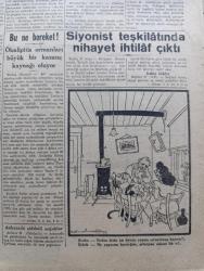 Cumhuriyet Gazetesi - 28 Ekim 1946 - Büyük Bayram -  Cumhuriyet Bayramı'nın 23. Yıldönümü Bugün Başbakan Recep Peker'in Nutkuyla Açılıyor - Birleşmiş Milletler Teşkilatı ve Türkiye Yazan Abidin Daver Köşe - Milletlerarası Münasebetlerin Düzelmesine Kimler Engel Oluyor - Süleymaniye Vefa Maçından Bir Fotoğrafı - İran Şahı'nın Doğum Yıldönümü - Amerika'da Donanma Günü Fotoğraf - Siyonist Teşkilatında Nihayet İhtilaf Çıktı -  Cemal Nadir Karikatür - Eski Meclisi Mebusan Reisi Halil Hatıraları Yazı Dizisi - Nil Kraliçesi Sümer Ve Taksim Sinemasında -  Naziler Hücuma Geçiyor Alkazar Sinemasında - Güreşçilerimizin Kazandıkları Muvaffakiyet - Yavuz Sultan Selim Ağlıyor Yazan Feridun Fazıl Tülbentçi Yazı Dizisi - Pahalılık Bahsi Yazan Burhan Felek Köşe Yazısı - Alman İşçileri Stalin'e Protesto Gönderdiler - Safiye Ayla Ve Hacer Buluş Taksim Kristal Salonunda - Bulmaca - İstanbul Belediyesi Şehir Tiyatroları Dram Kısmında Jul Sezar Komedi Kısmında Ceza Kanunu Oyunu-