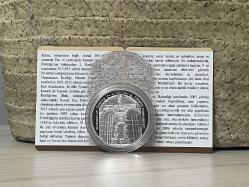 2024 - Van Akdamar Kilisesi- Darphane Sertifikalı Gümüş Hatıra Para - Çil kondisyon