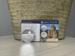 2024 - Van Akdamar Kilisesi- Darphane Sertifikalı Gümüş Hatıra Para - Çil kondisyon