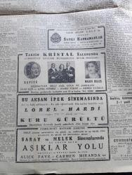 Cumhuriyet Gazetesi - 30 Ekim 1946 - Cumhuriyetimiz 24 Yaşına Girerken Yazan Abidin Daver Köşe Yazısı - Büyük Bayram Coşkun Tezahüratla Kutlandı - Cumhuriyetin 23. Yıldönümünü Münasebetiyle Dün İstanbul'da Yapılan Resmi Geçit Fotoğraflar - Meclis Reisi Başbakan Bakanlar Ve Demokrat Parti Başkanı Dün Sabah Atatürk'ün Manevi Huzurunda Fotoğrafı - Stalin'in Rus Siyaseti Hakkında Yeni Beyanatı - İsmet İnönü'nün Sıhhi Vaziyeti İyileşiyor - Mareşal Fevzi Çakmak'ın Dün İzmir'de Demokrat Partililerle Hasbihallleri - Molotov Veto Meselesinde Israr Ediyor - Eski Meclisi Mebusan Reisi Halil Menteşe'nin Hatıraları Yazı Dizisi - Safiye Ayla Ve Hacer Buluş Taksim Kristal Salonunda - İsmail Dümbüllü Tiyatrosu Bu Akşam Kadıköy Süreyya'da - Lorel Hardi Bu Akşam İpek Sinemasında - Anadolu'da Bir Hitit Şehri Bulundu - Yavuz Sultan Selim Ağlıyor Yazan Feridun Fazıl Tülbentçi Yazı Dizisi - Amcabey Ve Panteon Çizen Cemal Nadir - Eminönü Halkevinde Dünkü Münazara Kadın Çalışmalı Mı Çalışmamalı Mı