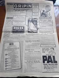 Cumhuriyet Gazetesi - 30 Ekim 1946 - Cumhuriyetimiz 24 Yaşına Girerken Yazan Abidin Daver Köşe Yazısı - Büyük Bayram Coşkun Tezahüratla Kutlandı - Cumhuriyetin 23. Yıldönümünü Münasebetiyle Dün İstanbul'da Yapılan Resmi Geçit Fotoğraflar - Meclis Reisi Başbakan Bakanlar Ve Demokrat Parti Başkanı Dün Sabah Atatürk'ün Manevi Huzurunda Fotoğrafı - Stalin'in Rus Siyaseti Hakkında Yeni Beyanatı - İsmet İnönü'nün Sıhhi Vaziyeti İyileşiyor - Mareşal Fevzi Çakmak'ın Dün İzmir'de Demokrat Partililerle Hasbihallleri - Molotov Veto Meselesinde Israr Ediyor - Eski Meclisi Mebusan Reisi Halil Menteşe'nin Hatıraları Yazı Dizisi - Safiye Ayla Ve Hacer Buluş Taksim Kristal Salonunda - İsmail Dümbüllü Tiyatrosu Bu Akşam Kadıköy Süreyya'da - Lorel Hardi Bu Akşam İpek Sinemasında - Anadolu'da Bir Hitit Şehri Bulundu - Yavuz Sultan Selim Ağlıyor Yazan Feridun Fazıl Tülbentçi Yazı Dizisi - Amcabey Ve Panteon Çizen Cemal Nadir - Eminönü Halkevinde Dünkü Münazara Kadın Çalışmalı Mı Çalışmamalı Mı