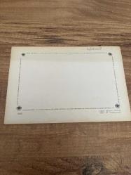 Seni seviyorum yazılı aşk temalı aydın a.ş.   kartpostalı 17x11 ebatında