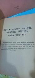 Büyük Mason Mahfili Mahfiller Genel Tüzüğü ve İç Tüzüğü