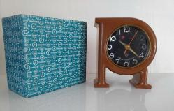 1980 YILLARI SHANGAI KURMALI ALARMLI MASA SAATİ HİÇ KULLANILMAMIŞ