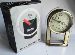 1980 YILLARI SHANGAI KURMALI ALARMLI MASA SAATİ HİÇ KULLANILMAMIŞ