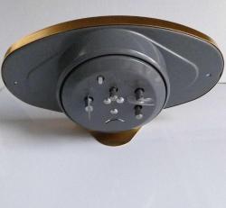 1980 YILLARI SHANGAI KURMALI ALARMLI METAL KASA MASA SAATİ HİÇ KULLANILMAMIŞ