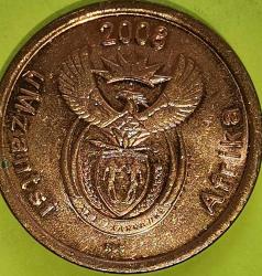 GÜNEY AFRİKA 2008  5 CENT