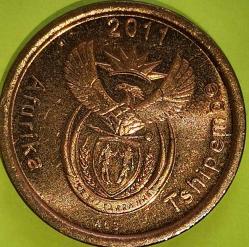 GÜNEY AFRİKA 2011  5 CENT