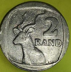 GÜNEY AFRİKA  1990  2 RAND