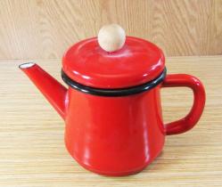 EMAYE DEMLİK-ÇAYDANLIK....LunArt TasaRıM KIRMIZI