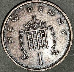 İNGİLTERE 1975  1 PENNY