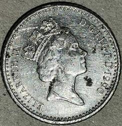 İNGİLTERE 1990  1 PENCE