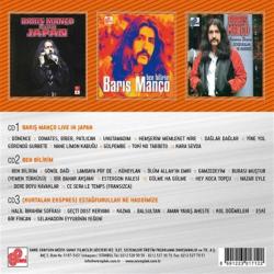 Barış Manço- Arşiv Serisi 5 ( 3 CD ) MANÇO LİVE İN JAPAN BEN BİLİRİM ESTAĞFURULLAH NE HADDİMİZE AÇILMAMIŞ