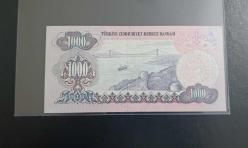 6.EMİSYON NADİR A SERİSİ 1000 LİRA ÇİL KONDİSYONDA