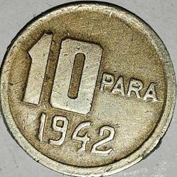 TÜRKİYE  1942   10 PARA