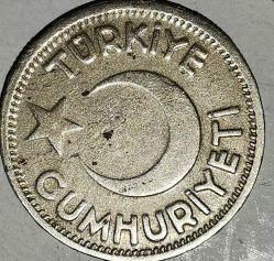 TÜRKİYE  1944   25 KURUŞ
