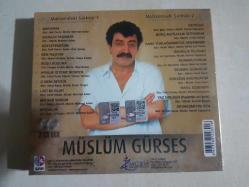 MÜSLÜM GÜRSES MAHZENDEKİ ŞARKILAR 1 VE 2.. 2 CD Lİ BOX CD AÇILMAMIŞ