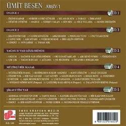 Ümit Besen - Arşiv 1 - (5 CD 61 Şarkı) (CD) O GECE 1 VE 2 YAĞMUR VAR GÖZLERİMDE MÜZİKLİ BİR MASAL ŞİKAYETİM VAR AÇILMAMIŞ