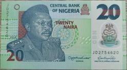Nijerya 20 Naira - 2024 - Polymer ÇİL