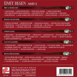 Ümit Besen - Arşiv 2 - (5 CD 61 Şarkı) (CD) BİR TANESİN SEN İKİMİZDE SEVDİK GÖKKUŞAĞI YANLIZ KALDIM BİZİM HİKAYEMİZ AÇILMAMIŞ