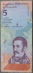 Venezuela 5 Bolivar - 2018
