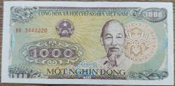 Vietnam 1000 Dong - 1988 - Çil