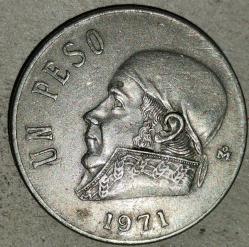 MEKSİKA 1971  1 PESO