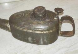 19086-ESKİLERDEN KOLEKSİYONLUK SP 2 DAMGALI YAĞDANLIK