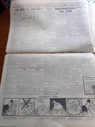 Bayram Gazetesi - 29 Ağustos 1946 -Yolumuzun Ötesi Yazan Nadir Nadi Köşe Yazısı - Başbakan Recep Peker İstanbul'da - Amerikan Donanması İstediği Yere Gidebilir Fotoğrafı - Ukraynanın Yaptığı Manasız Şikayet - Şeker Bayramı Çok Neşeli Geçiyor Fotoğraf - Cemal Nadir Karikatür - Eski Günlerin Canlı Tarihi Yazan Kemal Salih Sel - Bayram Sesleri Yazan Rakım Çalapala - İzmir Üzüm Fiyatları İlan Edildi - Küçük Hikaye Bir Bayram Hediyesi Yazan Ahmed Hidayet Reel -  Bayram Şakaları Yazan Burhan Felek - Beynelmilel Resim Sergisine Davet Edildik - Büyük Sanatkar Safiye Ayla ve Bestekar Mekanı Sadi Işılay Tepebaşı Bahçesinde - Mısır Çarşısı Lokantası Bayram Günleri Açıktır - Aşk Yarışı Ar Sinemasında - Mualla Gökçay İsmail Dümbüllü Ve Suzan Yakar Yakartepe Gazinosunda - Ali Muhiddin Hacı Bekir Karaköy Ve Kadıköy Şubeleri - Kibar Defne Sabunu - Fenni Sünnetçi Emin Fidan - Yeni Universal Jeep - Bulmaca - Elia Radyoları - Münir Nurettin Ve Arkadaşları Cağaloğlu Çiftesaraylar Bahçesinde