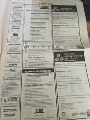 SABAH İŞ PARA İNSAN GAZETESİ DOĞUM GÜNÜ GAZETESİ - 28 HAZİRAN  1998 -hizin ve bedenin en derin dinlenme hali - Melis arat - rahmi koç - Mahmut görkey - Serdar Aksoy - Havaş’ın profili - yurdışındaki iş olanakları - Amerika - Kanada - Tayvan - Türkiye iş bankası - esbank - kimya mühendisleri - tema - makine mühendisleri - zorlu holding - demirbank - vatan kimya sanayi a.ş. -baybars altuntaş - yurtdışından mal talepleri - eibel çakıroğlu - kdt dış tic.a.ş. - seminer takvimi - kalite köşesi - Murat yalnızoğlu - kurşun işlemez yönetici -