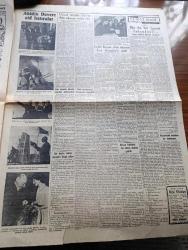 Cumhuriyet Gazetesi - 9 Şubat 1954 - Abidin Daver Yazan Nadir Nadi Köşe Yazısı -  Berlin'de Dörtler Gizli İçtimalara Başladılar - Türk Gökü Tatbikatı Başladı - Üstad Abidin Daver Dün Akşam Vefat Etti - Celal Bayar Dün Akşam Los Angeles'e Gitti - Norveçte Sovyet Casusları -  Beynelmilel Hukukçular Kongresi - İnce Memed Yazan Yaşar Kemal Yazı Dizisi - Abidin Daver'in Neşredilmemiş Son Yazısı Japon Donanması Ne İdi Ne Oldu - Odun Kömür Ateş Yazan Burhan Felek Köşe Yazısı - Kıbrıs'ta Türk Mezarlığını Rumlar Yol Haline Getirdi - Necmi Rıza Konseri Melek Sinemasında - Melbourne'da Olimpiyat Hazırlıkları - İstanbul Belediyesi Şehir Tiyatroları Dram Kısmında Her Şeye Rağmen Komedi Kısmında Makine Oyunu -  Yeni Ses Opereti Venüs Bar -  Bugünkü Radyo Programı - Aşk Herşeyin Üstünde Yazan Sermet Sami Uysal - Resimli Roman Liman Cinayeti Yazan George Simenon - Abidin Daver'e Ait Hatıralar Fotoğraflar - Beynelmilel Portreler Anastasi Mikoyan - 1953 1954 Yunus Nadi Mükafatı En Güzel Hikaye
