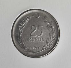25 KURUŞ 1961