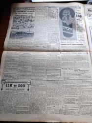 Cumhuriyet Gazetesi - 4 Nisan 1940 - Cemile Ali-Rabia Abdülhamid-Taksim Kristal Gazinosu-Feci Bir Vaziyet Yazan Yunus Nadi Başmakale - İngiliz Kabinesinde Tadilat - Yeni Bir Seylap Yeşilırmak Taştı Amasya Şehri Sular Altında Kaldı - Bahriye Nazırı Churchill Harp Mekanizmasının Başına Geçti - Milli Şef İsmet İnönü Komedi Fransez Temsillerinde Fotoğrafı - Necip Dostumuz Yunanistan'ın Büyük Yardımı - Mısır Milli Partisi - Amiral Muren Elektrik Fabrikasında Fotoğraf - Nafia Vekili Fuad Cebesoy Ankara'ya Gitti - Gazeteciler Başvekil Doktor Refik Saydam ve Vekillerimizle Beraber Fotoğraf - Ford Davası Beraatle Neticelendi - Büyük Fizik Alimi Edouard Branly - Fransız Komünist Mebusları Mahkum Oldular - Büyük Yıldızların En Küçüğü Shirley Temple Sokak Kızı Filminde Saray Sinemasında - Ralph Arthur Roberts Vefat Etti - Şeref Stadında Kız Mektepleri Arasında Atletizm Müsabakaları - İlk ve Son Yazan Esad Mahmud Karakurt Yazı Dizisi - Gripin - Çapamarka