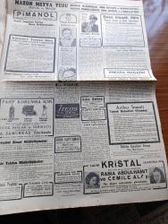 Cumhuriyet Gazetesi - 4 Nisan 1940 - Cemile Ali-Rabia Abdülhamid-Taksim Kristal Gazinosu-Feci Bir Vaziyet Yazan Yunus Nadi Başmakale - İngiliz Kabinesinde Tadilat - Yeni Bir Seylap Yeşilırmak Taştı Amasya Şehri Sular Altında Kaldı - Bahriye Nazırı Churchill Harp Mekanizmasının Başına Geçti - Milli Şef İsmet İnönü Komedi Fransez Temsillerinde Fotoğrafı - Necip Dostumuz Yunanistan'ın Büyük Yardımı - Mısır Milli Partisi - Amiral Muren Elektrik Fabrikasında Fotoğraf - Nafia Vekili Fuad Cebesoy Ankara'ya Gitti - Gazeteciler Başvekil Doktor Refik Saydam ve Vekillerimizle Beraber Fotoğraf - Ford Davası Beraatle Neticelendi - Büyük Fizik Alimi Edouard Branly - Fransız Komünist Mebusları Mahkum Oldular - Büyük Yıldızların En Küçüğü Shirley Temple Sokak Kızı Filminde Saray Sinemasında - Ralph Arthur Roberts Vefat Etti - Şeref Stadında Kız Mektepleri Arasında Atletizm Müsabakaları - İlk ve Son Yazan Esad Mahmud Karakurt Yazı Dizisi - Gripin - Çapamarka